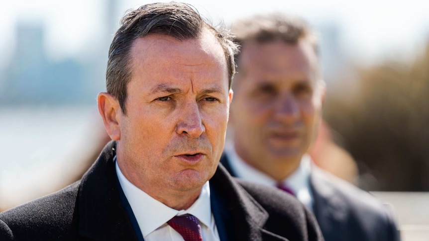 WA Premier Mark McGowan in headshot