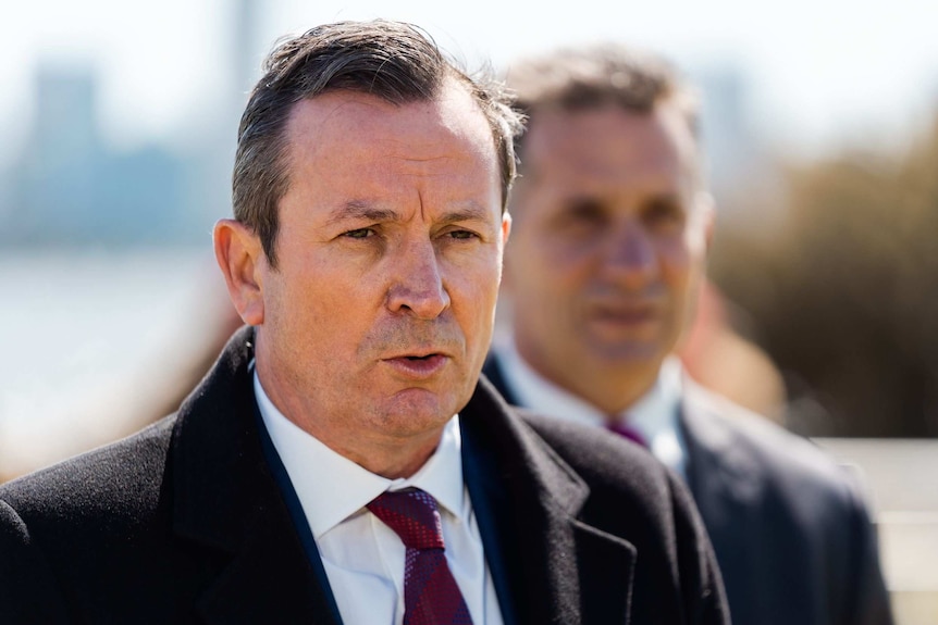 WA Premier Mark McGowan in headshot