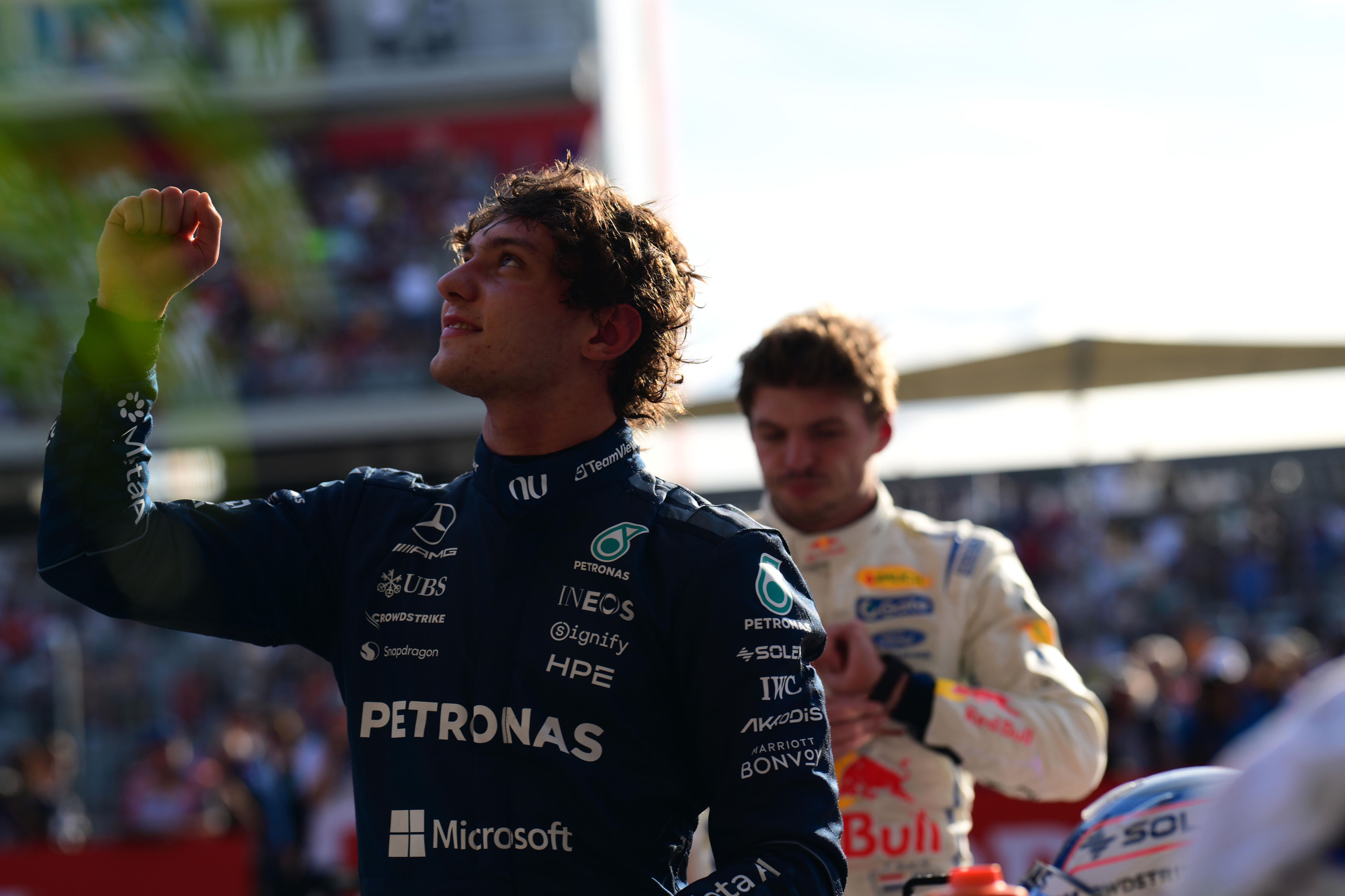 Antonelli on pole as he eyes record-setting world F1 title