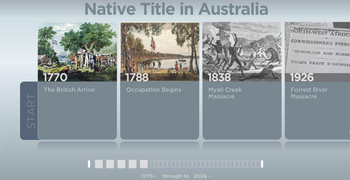 Mabo timeline (ABC TV)