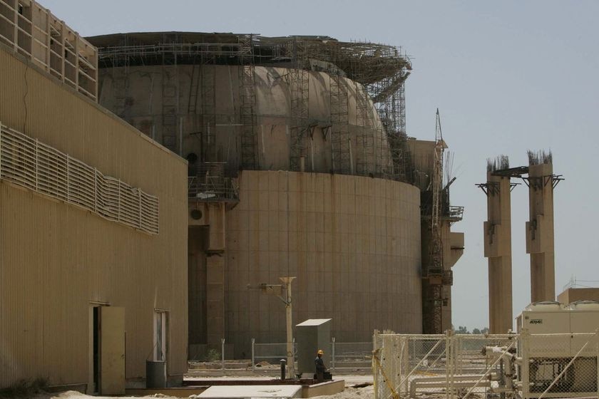 Bushehr nuclear power plant in Bushehr