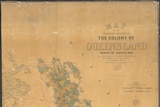 Historical Queensland map