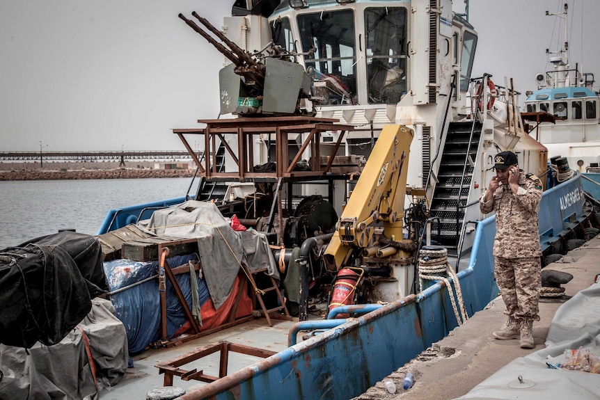 Misrata naval patrol boat