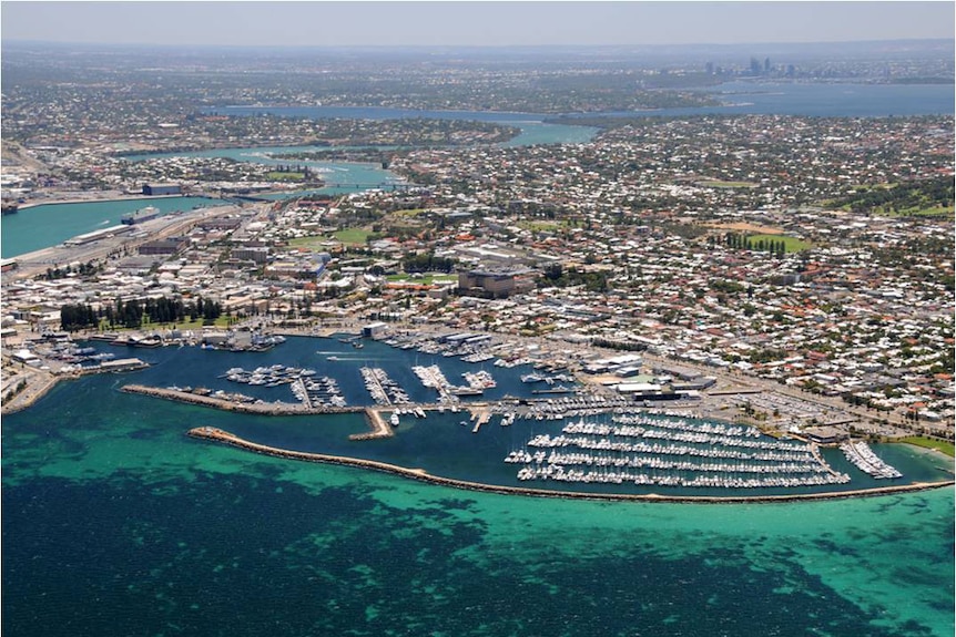 The port city of Fremantle