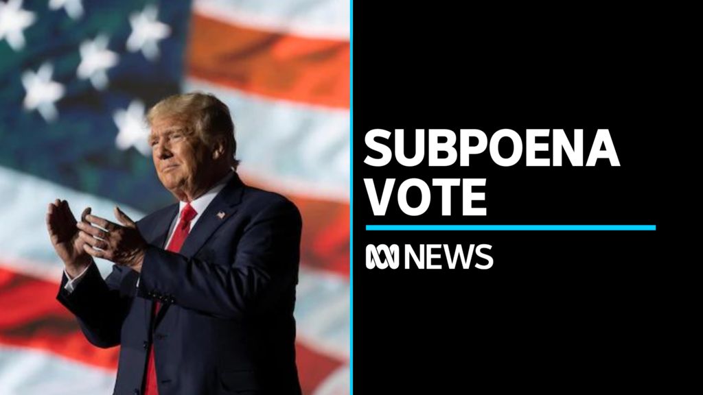 January 6 committee votes to subpoena Donald Trump - ABC News