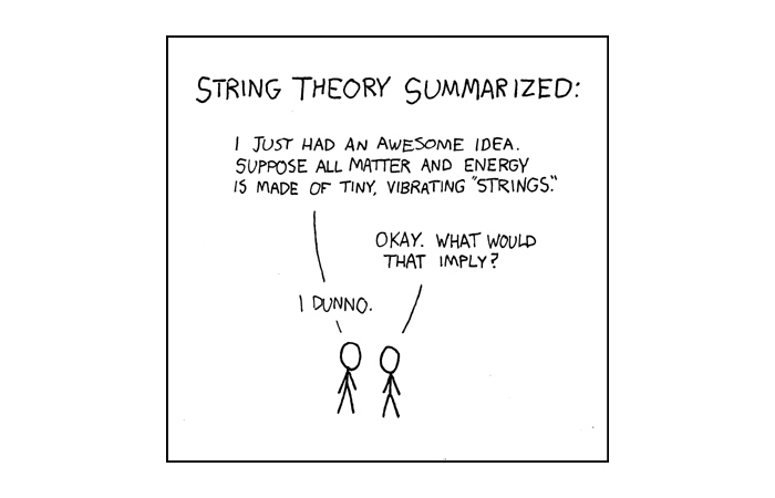 String theory cartoon