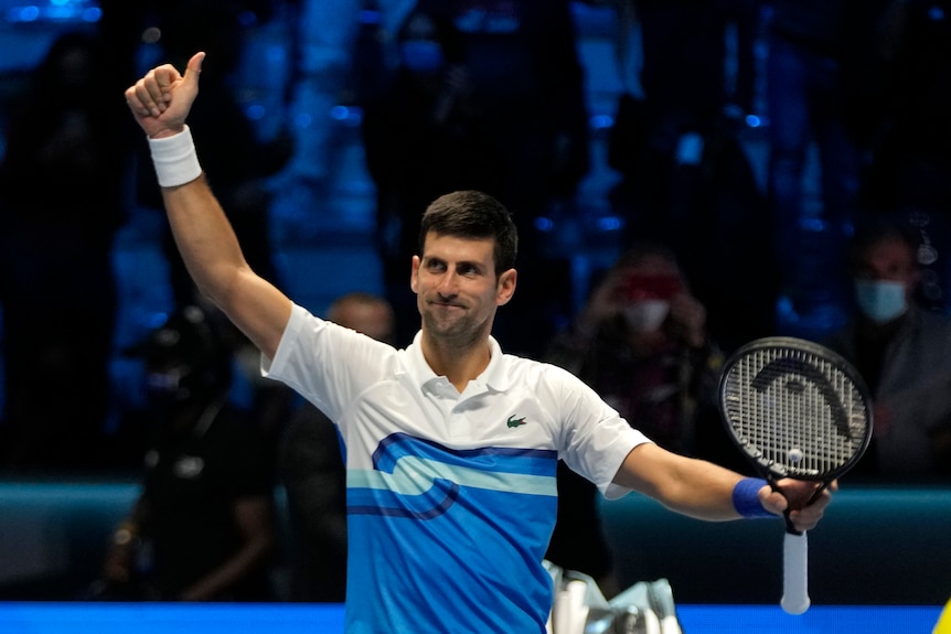Australia boss says Novak Djokovic wants to play the Australian but his vaccination status remains - ABC News