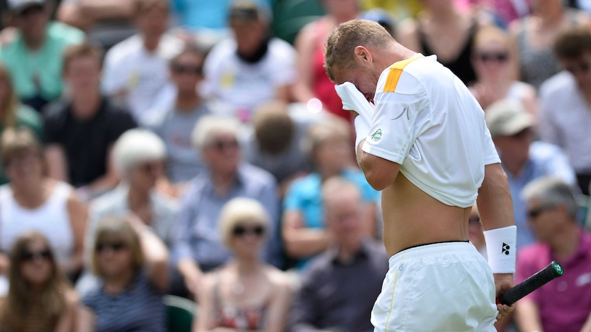Hewitt bows out of Wimbledon in second round