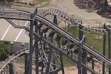 Firefighters have been sent to climb the roller coaster to free passengers stuck at the top.