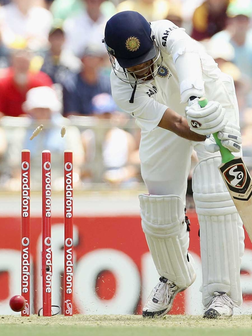 The Perth Test was India's seventh successive loss abroad.
