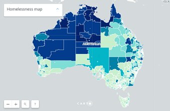 map of australia