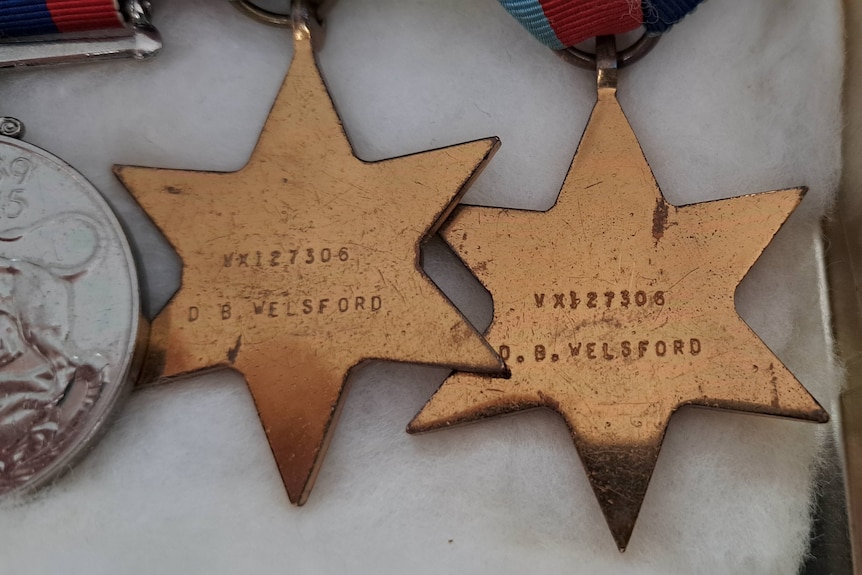 David Welsford WWII medals