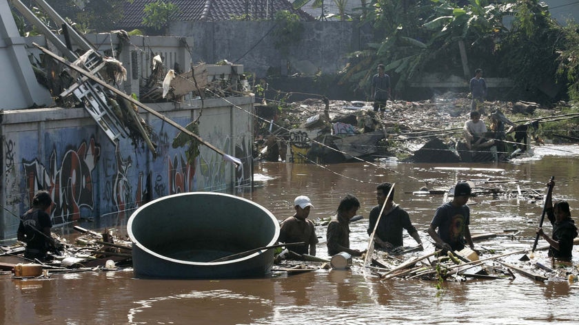 Flood aftermath: The death toll is expected to rise.