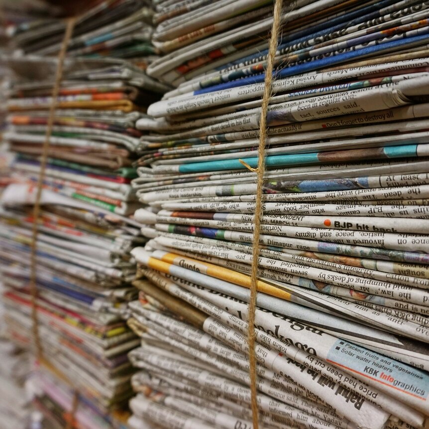 Newspaper Pexels from Pixabay