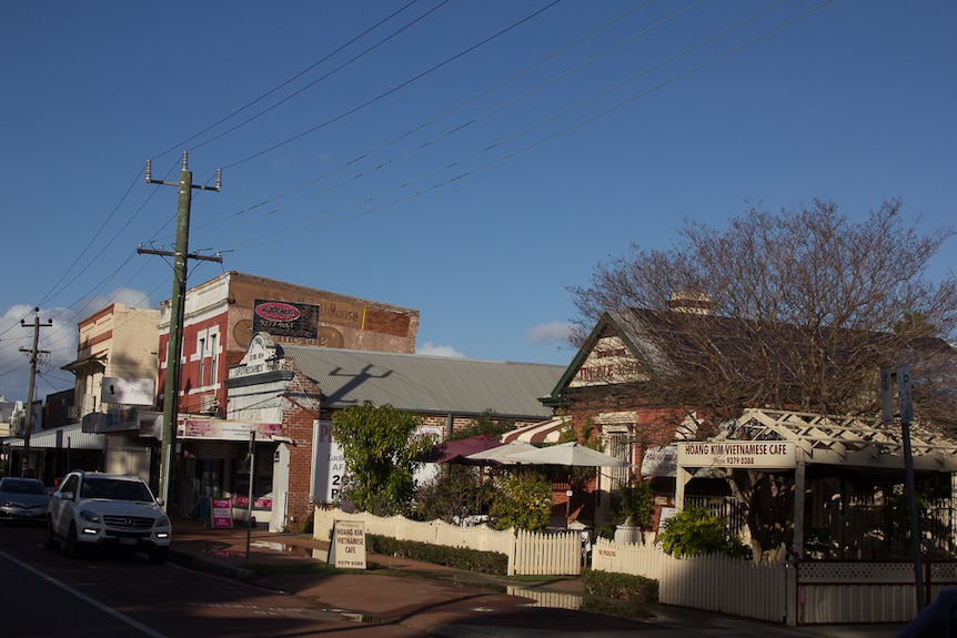 Shops on Guildford's main street