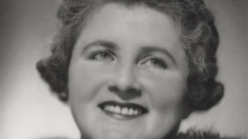 Tasmanian MP Enid Lyons, first female MP in Australian Parliament, in 1950
