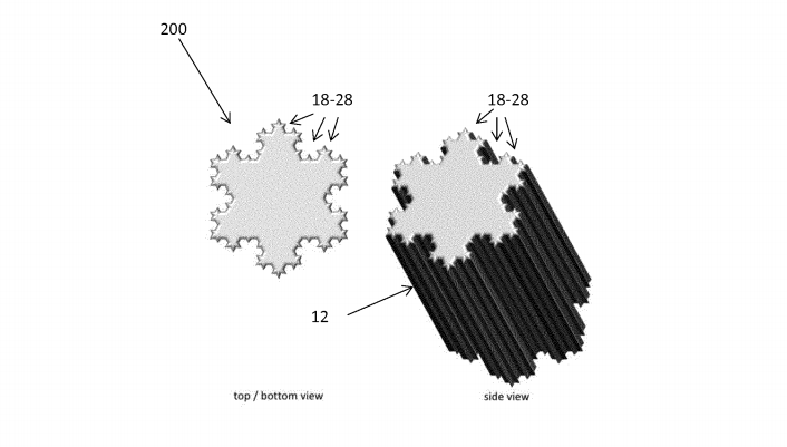 Diagram of the Fractal Container invented by DABUS.