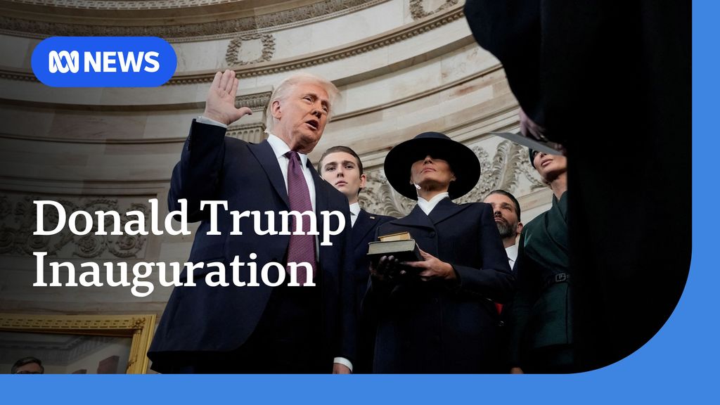 Donald Trump articulates agenda as he's sworn in as US president - ABC News