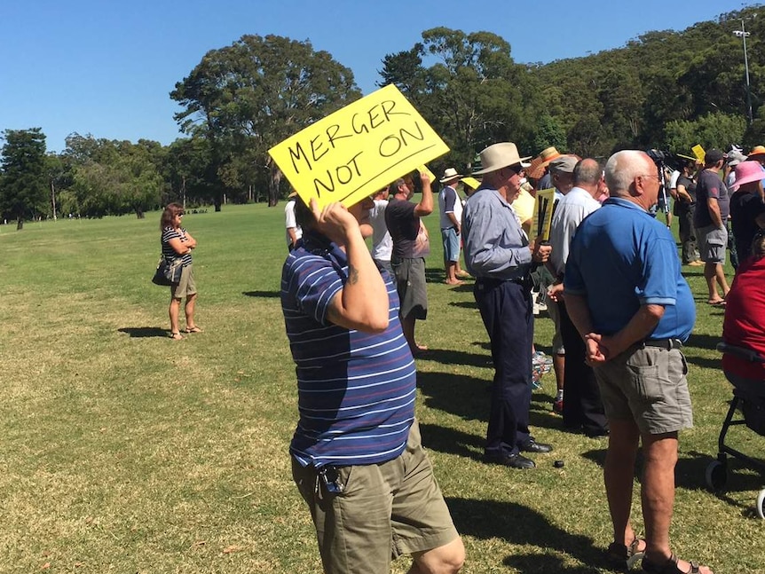 Port Stephens protester