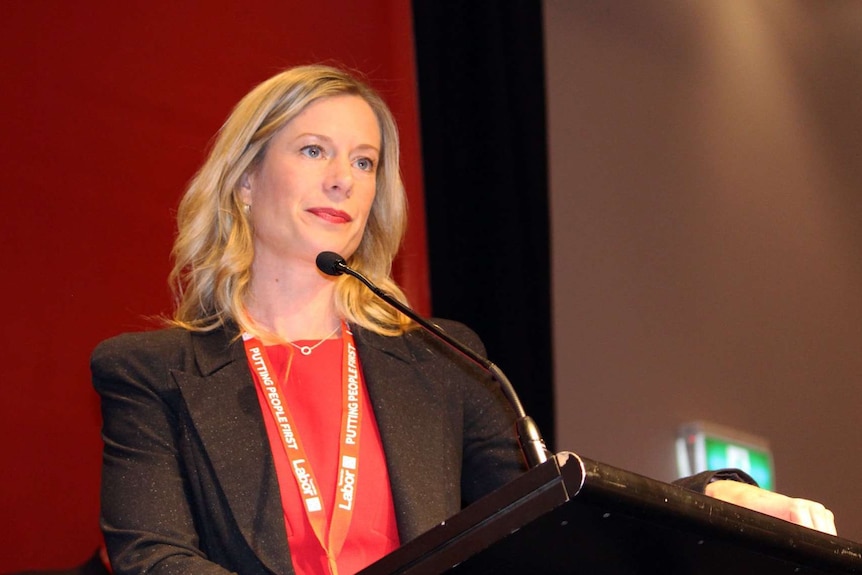 Rebecca White ALP leader Tasmania