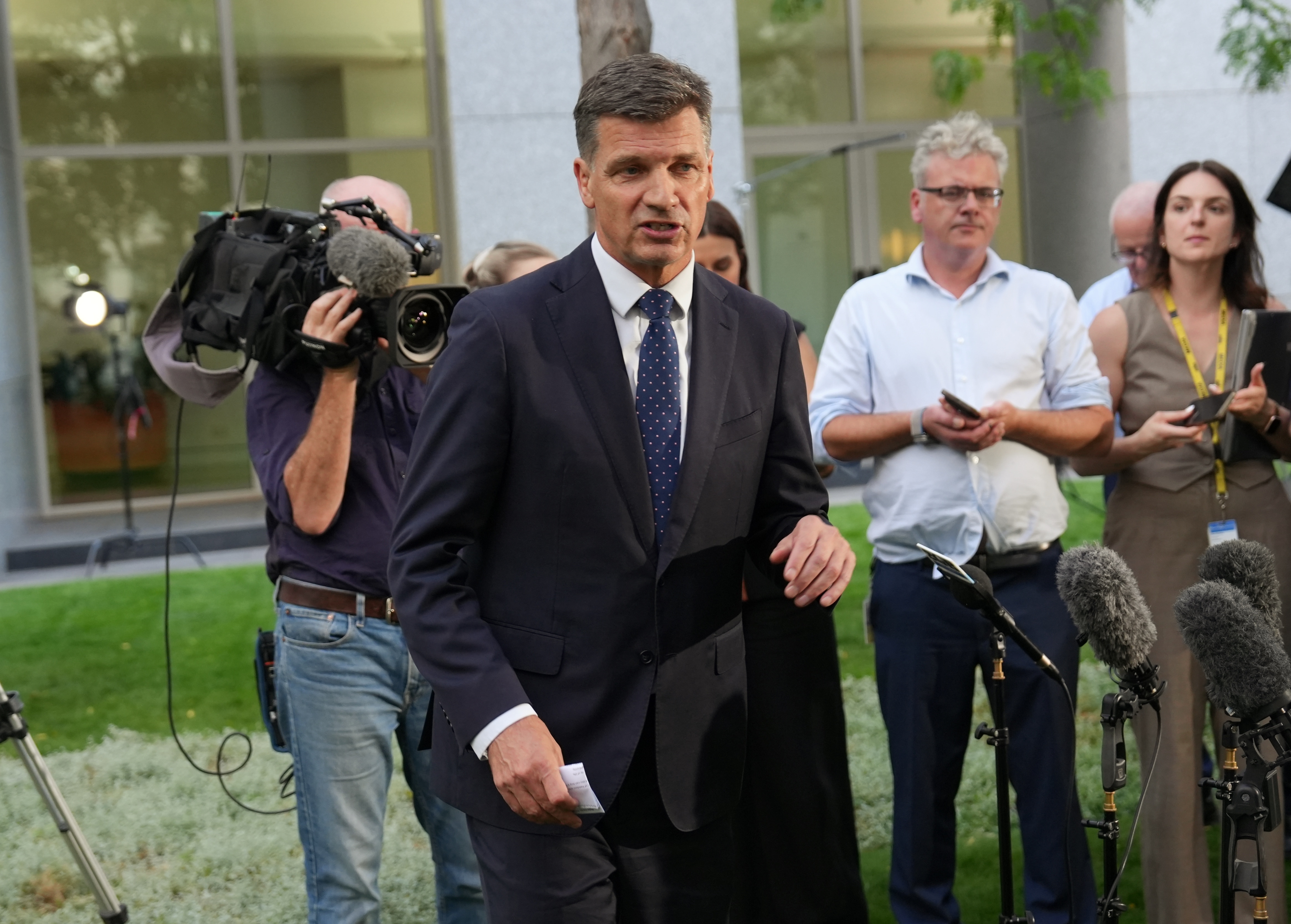 Angus Taylor is making his move — but not on his terms