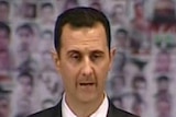 Assad gives speech in Damascus