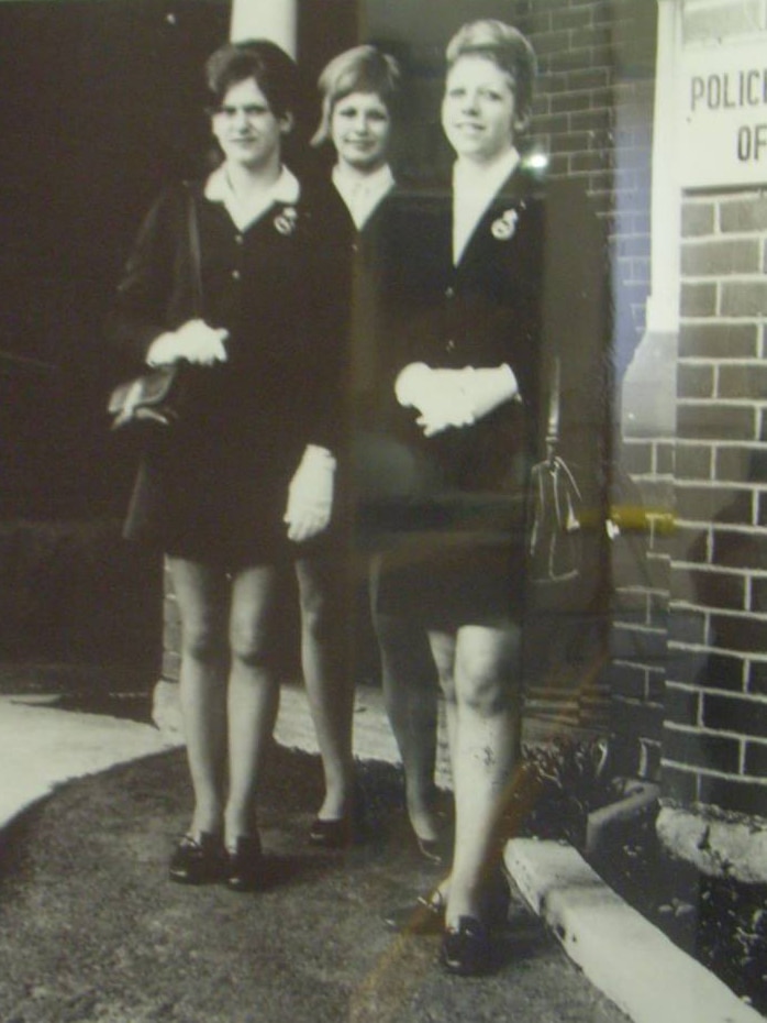 Female Tasmanian Police officers, undated photograph.
