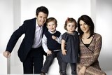 Crown Prince Frederik and Crown Princess Mary with their children