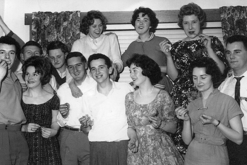 Group shot in 1962 with Michael Kent