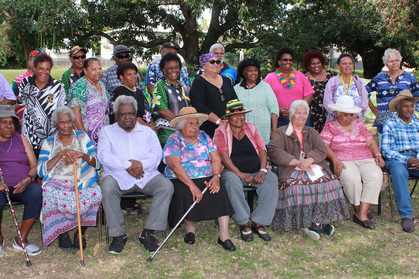 Rockhampton elders from the South Sea Islander community