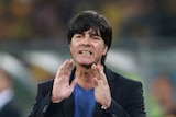 Keeping the faith ... Joachim Loew.