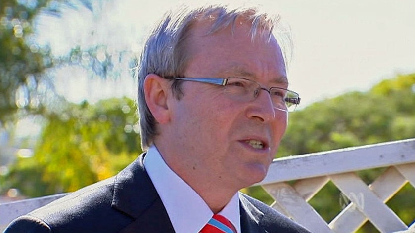 Kevin Rudd is on the offensive over housing costs