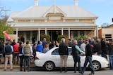 A house auction in Norwood