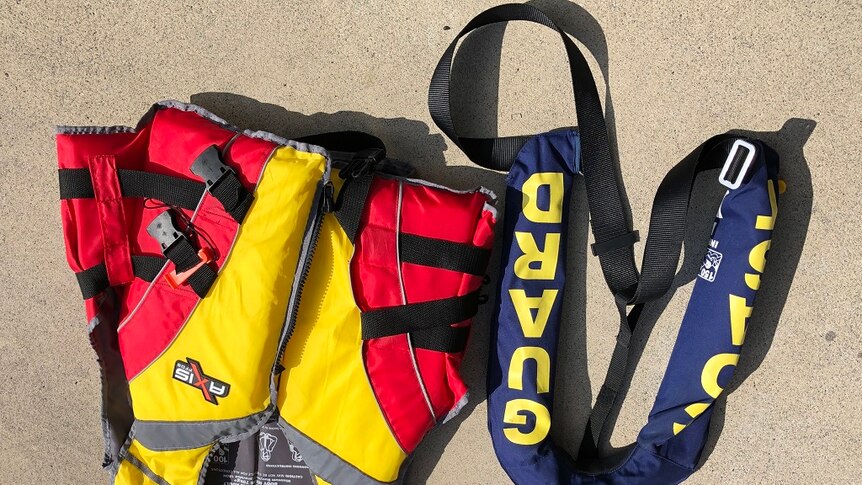 Two different types of lifejackets