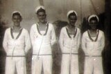 Sailors of the Junior Fleet Club in Ceylon