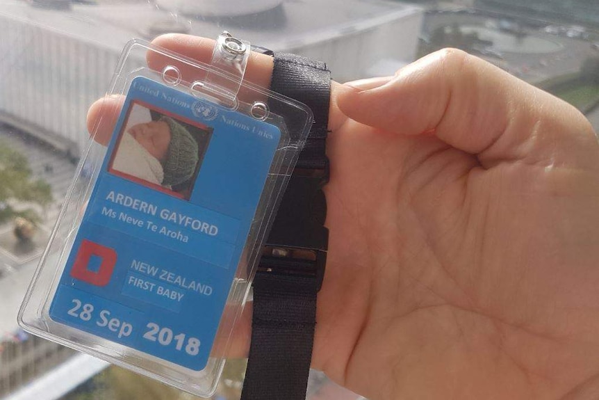 UN security pass for Neve Te Aroha