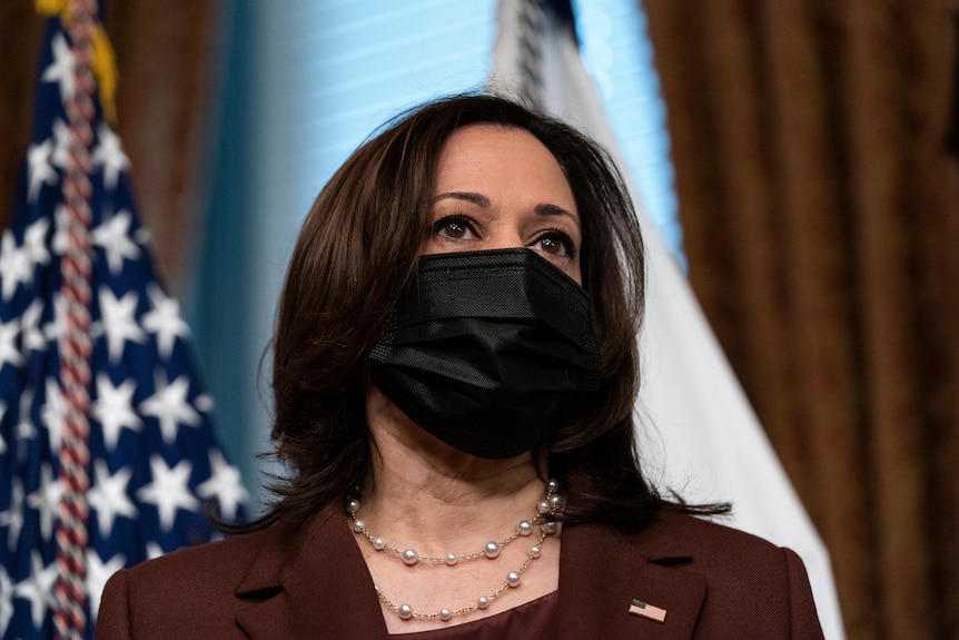 US Vice-President Kamala Harris