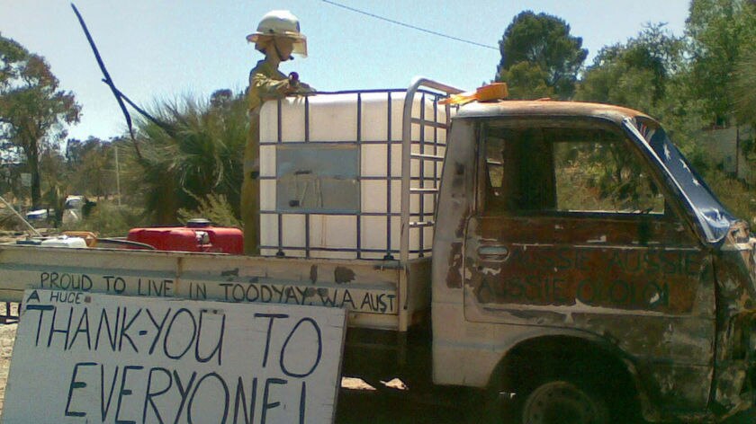 A truck in Toodyay