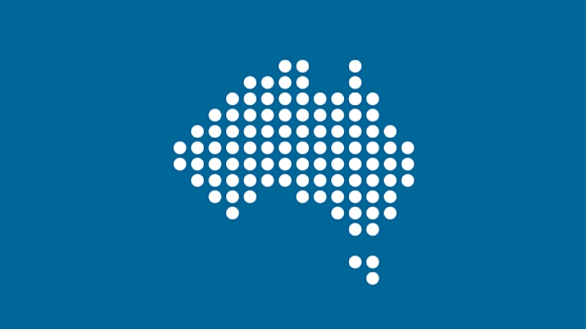 Australia as 100 dots