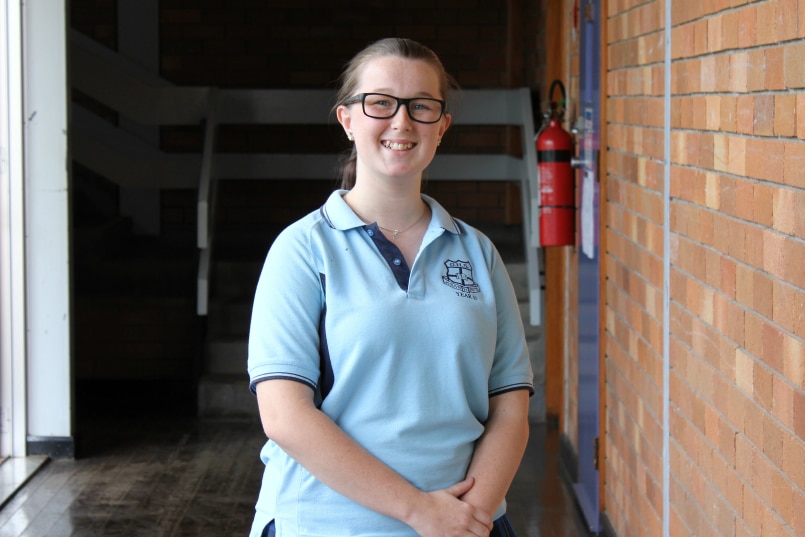 Photograph of 2018 Heywire winner Brianna Martin, Bunyah, NSW.