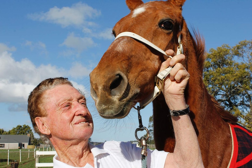 David and his horse Steven