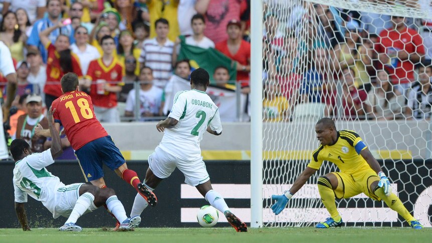 Alba at the double against Nigeria