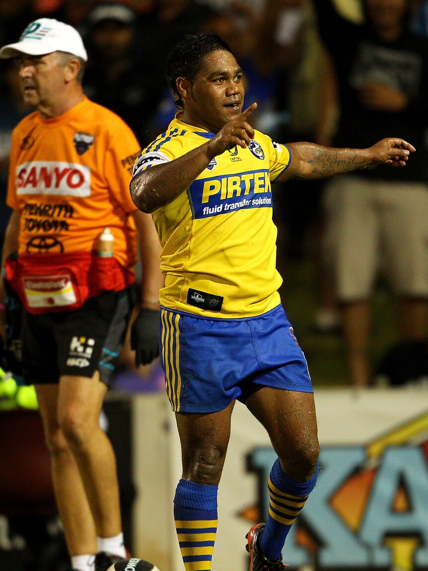 Excitement machine ... Chris Sandow will be joined by Ben Roberts in the halves.