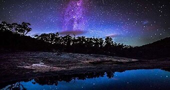 Milky Way over Girraween National Park