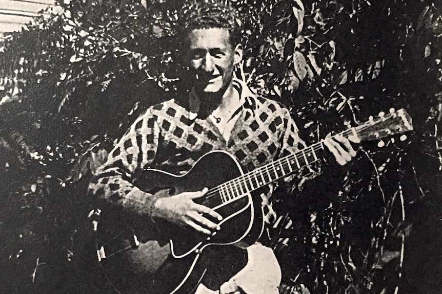 Murray Douch with guitaer