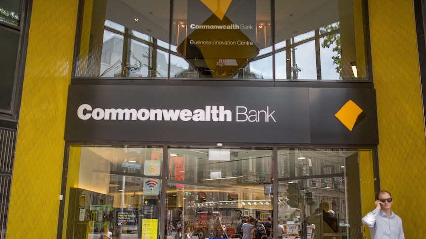 Commonwealth Bank branch in Melbourne