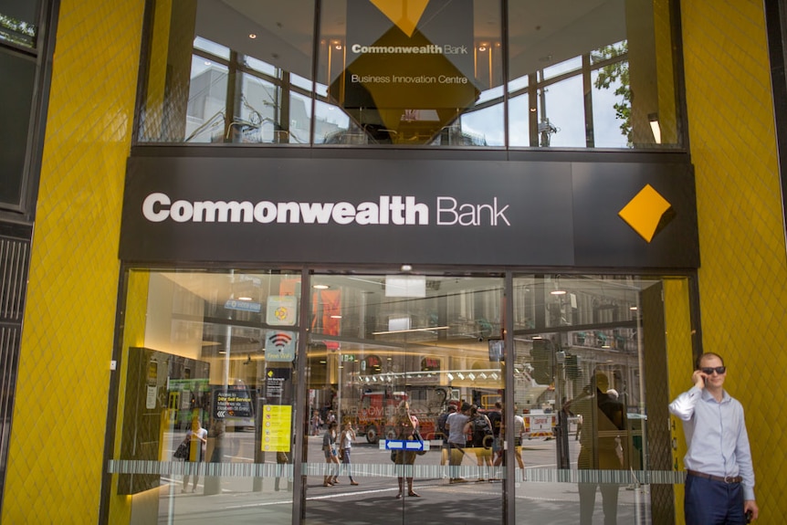 Commonwealth Bank branch in Melbourne