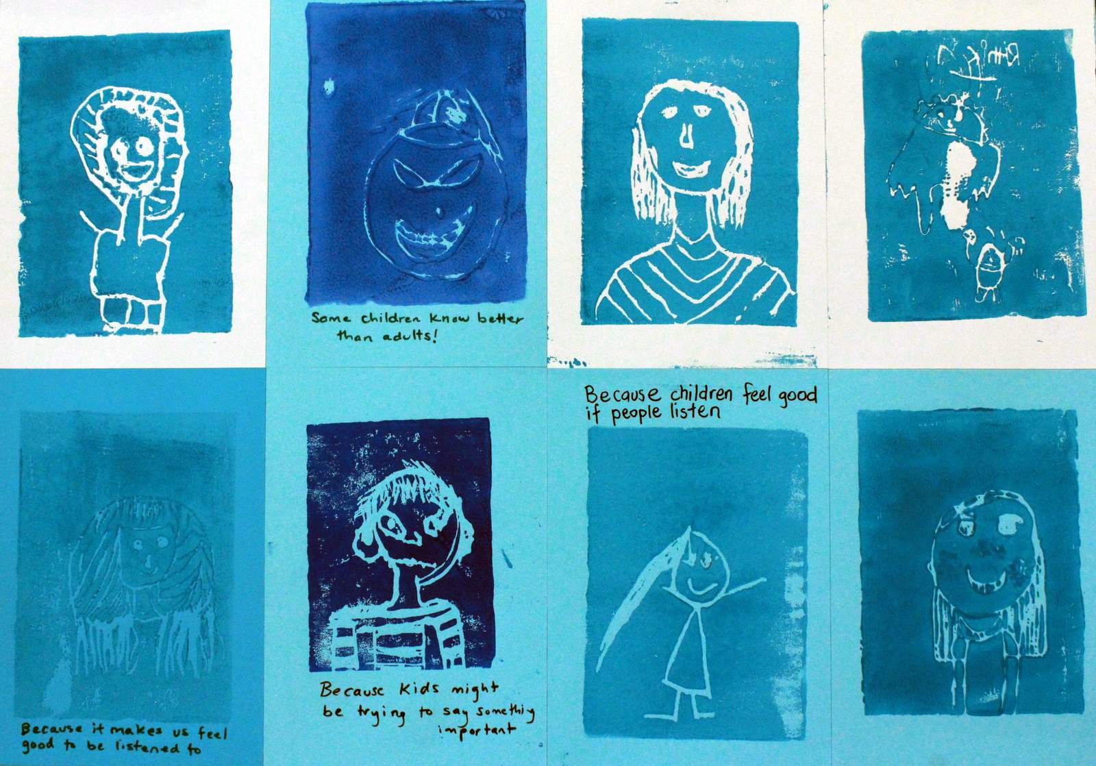 Children's rights celebrated with 11,000 self-portraits for the ACT's ...