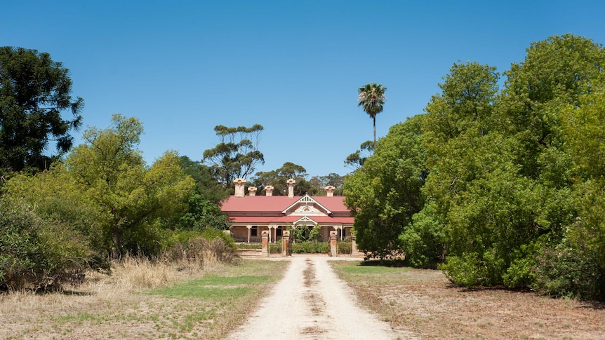 A simple dirt track leads to this unexpectedly grand home in regional SA