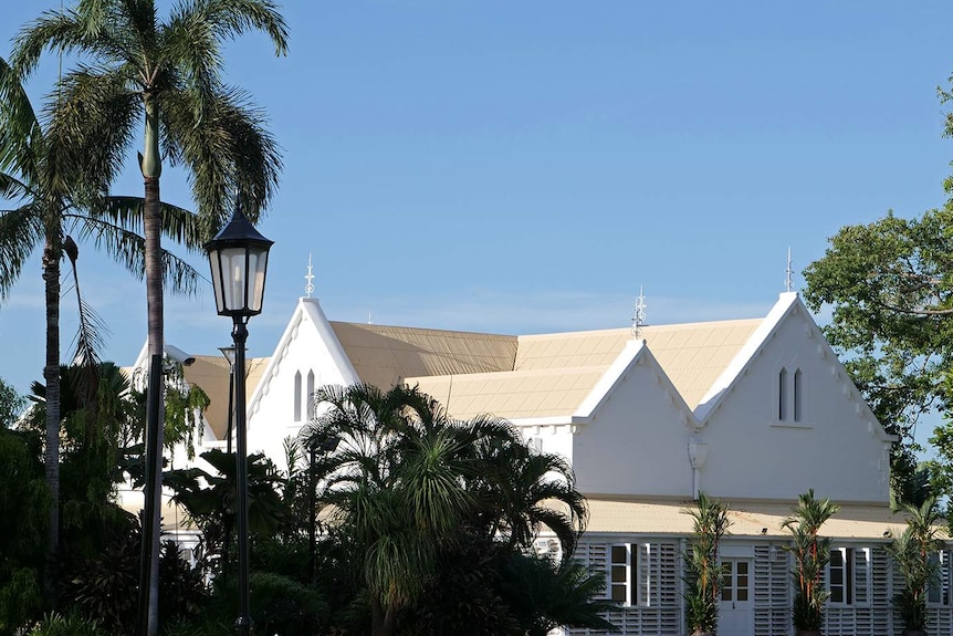 A photo of Government House in Darwin in daylight.